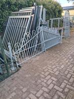 Dubbele sierpoort, Tuin en Terras, Tuinhekken en Hekwerk, Ophalen, IJzer