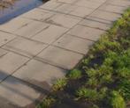 Gebruikte betontegels, tuintegels, terrastegels grijs, Ophalen, Gebruikt, 10 m² of meer, Beton