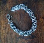 Stalen Koningsketting Armband 22cm, Ophalen of Verzenden, Nieuw, Staal