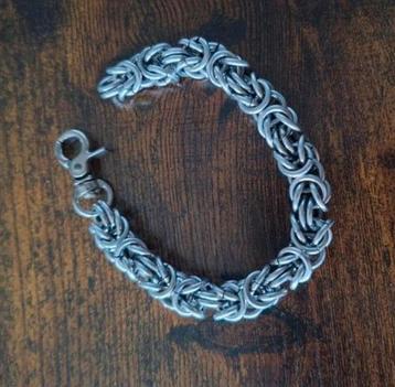 Stalen Koningsketting Armband 22cm beschikbaar voor biedingen