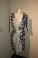 Diane von Furstenberg wrapdress wikkel jurk ophaal lookxs/s, Blauw, Diane von furstenberg, Ophalen of Verzenden, Maat 34 (XS) of kleiner