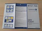Copa Airlines 737 flight safety card, Verzamelen, Luchtvaart en Vliegtuigspotten, Ophalen of Verzenden, Gebruikt, Schaalmodel