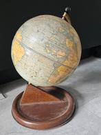 Vintage Wereldbol met Klokinstelling, Ophalen