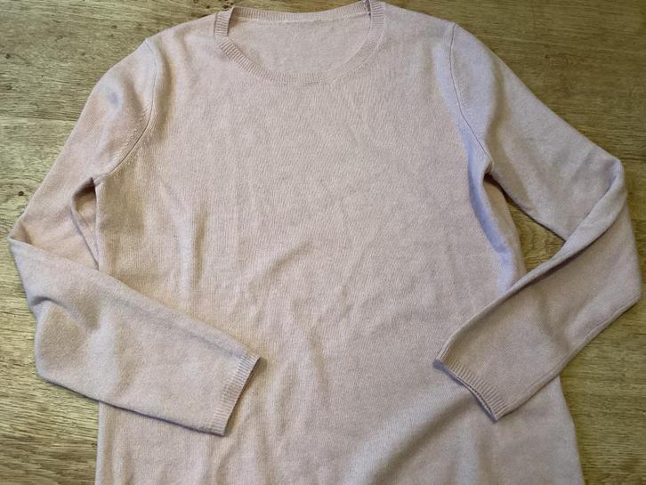 Mt 40 Peter Hahn zacht roze 100% wol cashmere trui, Kleding | Dames, Truien en Vesten, Zo goed als nieuw, Maat 38/40 (M), Roze