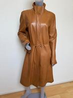 Vent Couvert cognac lams leren mantel - 4 / 40, Verzenden, Zo goed als nieuw, Maat 38/40 (M), Bruin