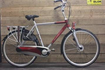 Batavus Intermezzo herenfiets 7v grijs/rood met garantie beschikbaar voor biedingen