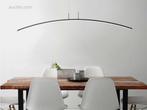 Bo LED pendel design armatuur zwart, Huis en Inrichting, Lampen | Plafondlampen, Verzenden, Nieuw, Metaal, Modern