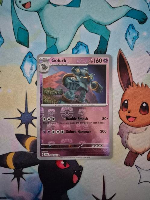 Golurk  043/086 Black Bolt, Hobby en Vrije tijd, Verzamelkaartspellen | Pokémon, Nieuw, Losse kaart, Ophalen of Verzenden