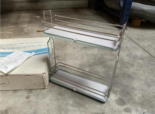 Inoxa Uitschuifelement - flessenrek, Huis en Inrichting, Keuken | Keukenelementen, Nieuw, Minder dan 100 cm, Minder dan 50 cm