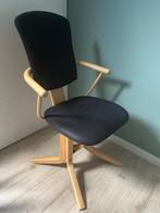 Bureaustoel MOIZI 18, Huis en Inrichting, Stoelen, Ophalen, Hout, Zwart, Eén