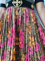 Vintage grote bloemen plisse rok maat 40, Kleding | Dames, Rokken, Ophalen of Verzenden, Zo goed als nieuw
