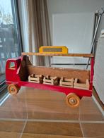 Houten vrachtauto "groenten en fruit", Kinderen en Baby's, Speelgoed | Houten speelgoed, Ophalen of Verzenden