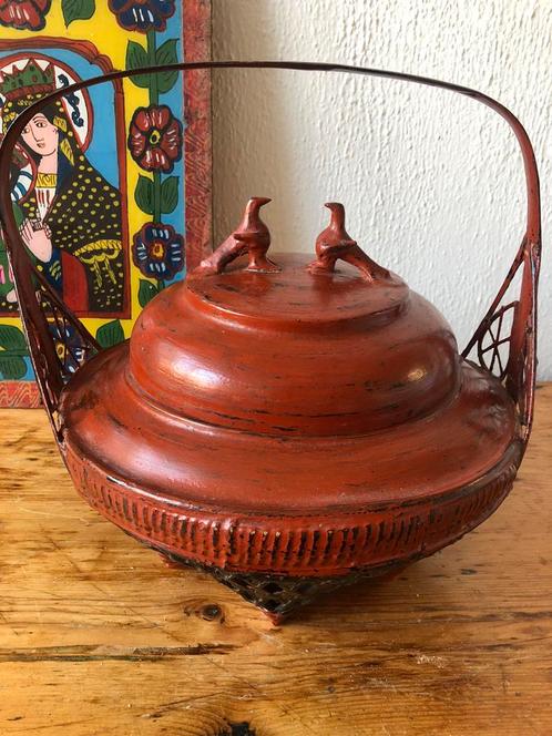 Oude chinese bruidsmand., Antiek en Kunst, Antiek | Schalen, Ophalen of Verzenden