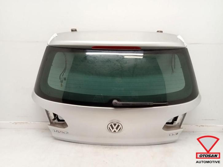 VW Golf 6 2009-2013 HB Achterklep Privacy Origineel!, Auto-onderdelen, Carrosserie en Plaatwerk, Deur, Volkswagen, Gebruikt, Ophalen of Verzenden