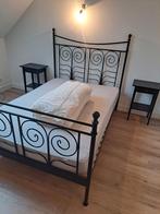 Mooi 2-persoons bed te koop!, Huis en Inrichting, Slaapkamer | Bedden, Tweepersoons, Zo goed als nieuw, Metaal, Klassiek