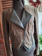 Arma leren jas maat m 40 groen bruin, Ophalen of Verzenden, Zo goed als nieuw, Maat 38/40 (M), Bruin