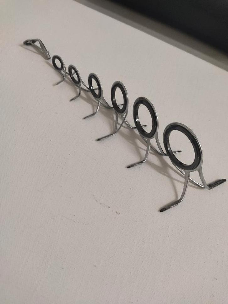 Set hengel ogen. 7 Stuks = 1 complete set., Watersport en Boten, Hengelsport | Algemeen, Ophalen of Verzenden