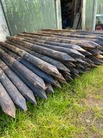 Weidepalen 8-9cm dik, 200cm lang, Tuin en Terras, Palen, Balken en Planken, Ophalen, Zo goed als nieuw, 180 tot 250 cm, Palen