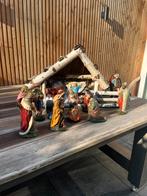 Prachtige complete kerststal, Ophalen of Verzenden, Zo goed als nieuw