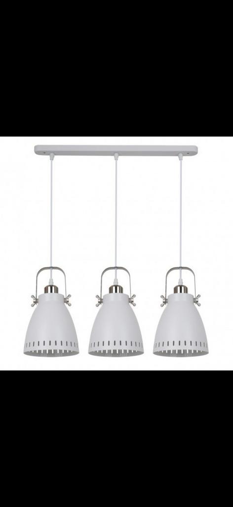 Leitmotiv Lampset Wit/Brons - Nieuw in doos!, Huis en Inrichting, Lampen | Hanglampen, Nieuw, Minder dan 50 cm, Metaal, Ophalen of Verzenden