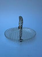Antiek kristal hengselmandje zilveren beugel 1850, Antiek en Kunst, Ophalen of Verzenden, Zilver