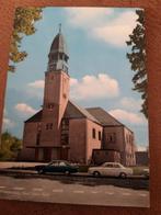 ansichtkaart Vriezenveen NH kerk, Ford Taunus 12m en 17m, Ophalen of Verzenden, 1960 tot 1980, Gelopen, Overijssel