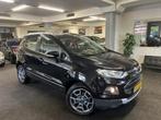 Ford EcoSport 1.0 EcoB. Titanium*NAP*Leder*Velgen*Airco, Voorwielaandrijving, 125 pk, Gebruikt, Zwart