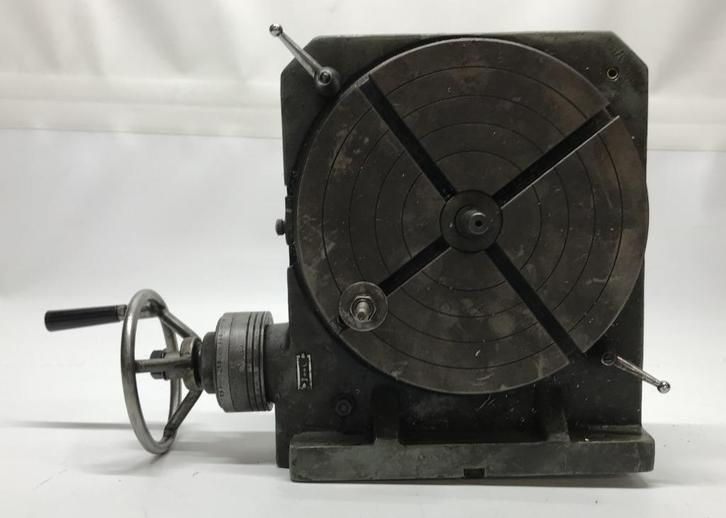 Verdeeltafel, horizontaal/verticaal, tafelmaat Ø200 mm, Doe-het-zelf en Verbouw, Gereedschap | Freesmachines, Gebruikt, Ophalen