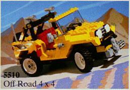 Lego 5510 Off Road 4x4 Zeldzaam & perfecte staat incl. Doos beschikbaar voor biedingen