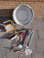 Tegelzetters gereedschap - Diverse spullen, Ophalen
