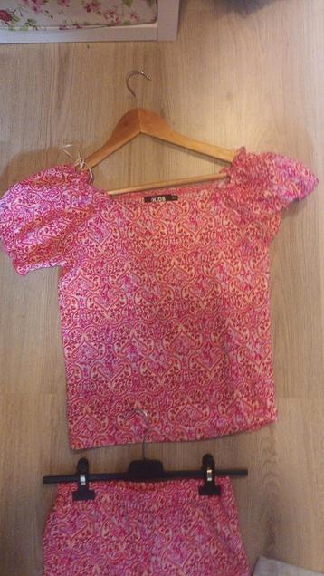 Zomersetje broek+short maat 146-164 beschikbaar voor biedingen