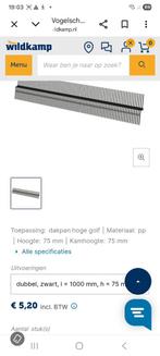 Dubbele vogelschroot, Ophalen, Kunststof, Zwart, Overige typen