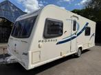 Bailey Pegasus Rimini 2012 | Enkele bedden | Mover, Caravans en Kamperen, Caravans, Overige merken, Schokbreker, Bedrijf, Treinzit