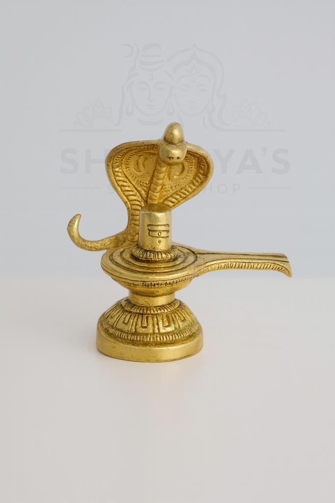 Brass Shivlinga Murti, Huis en Inrichting, Woonaccessoires | Boeddhabeelden, Nieuw, Ophalen of Verzenden