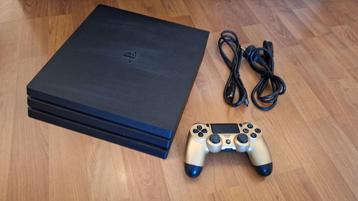 Playstation 4 Pro - 1TB - compleet met controller en kabels  beschikbaar voor biedingen