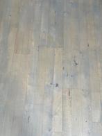 Massief houten vloer met grijze washing, Doe-het-zelf en Verbouw, Vloerdelen en Plavuizen, Ophalen, Gebruikt, Vloerdelen of -planken