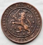 Mooie 1 cent 1881, Ophalen of Verzenden, Koning Willem III, 1 cent, Losse munt