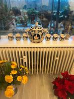 Vintage Duitse Bierpul Set met Deksel en Bekers, Ophalen of Verzenden