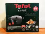 Tefal Trattoria braadpan - 28 cm / 6,6 L - Zwart, Huis en Inrichting, Keuken | Potten en Pannen, Ophalen of Verzenden, Keramische plaat