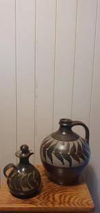 Twee Duitse aardewerk kruiken, Ophalen of Verzenden