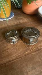 Antieke messing doosjes, opengewerkt (Brass cricket box), Antiek en Kunst, Antiek | Koper en Brons, Ophalen of Verzenden