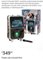 Canta Tu Karaoke 2022 - Complete Karaoke Set, Ophalen of Verzenden, Nieuw, Complete set