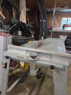 Zaagtafel op krachtstroom & 50 mtr krachtstroomdraad, Doe-het-zelf en Verbouw, Gereedschap | Zaagmachines, Ophalen, Gebruikt, Cirkelzaag