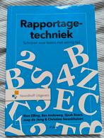 Jaap de Jong - Rapportagetechniek, Ophalen of Verzenden, Zo goed als nieuw, Jaap de Jong; Christine Swankhuisen; Bas Andeweg; Sjaak Baars...