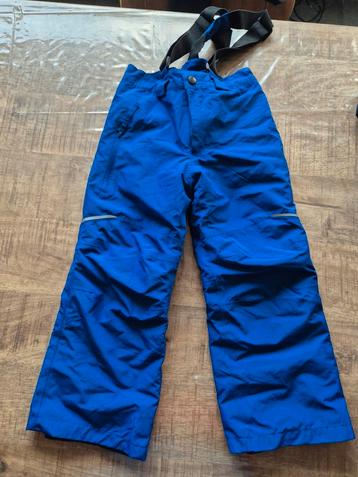 Blauwe skibroek maat 110-116 beschikbaar voor biedingen