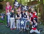 Piraten verkleedkist te huur voor kinderverjaardag 8 kin  €6, Ophalen, Zo goed als nieuw, Jongen of Meisje