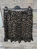 Donkergroene rok met zwarte stippen Maat m h, Maat 38/40 (M), Pescara, Ophalen of Verzenden, Zo goed als nieuw