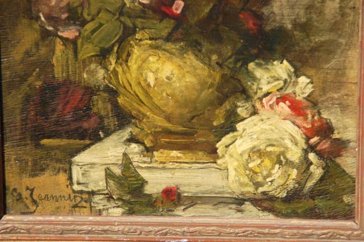 Schilderij van Georges Jeannin 1841-1925 (France), Antiek en Kunst, Kunst | Schilderijen | Klassiek, Ophalen of Verzenden