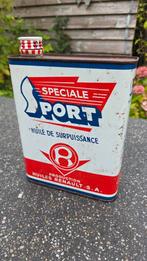 Vintage Olieblik Renault Speciale Sport, Ophalen