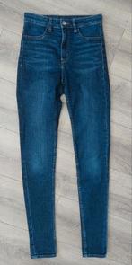 Skinny jeans H&M 34, Blauw, H&M, Ophalen of Verzenden, W27 (confectie 34) of kleiner